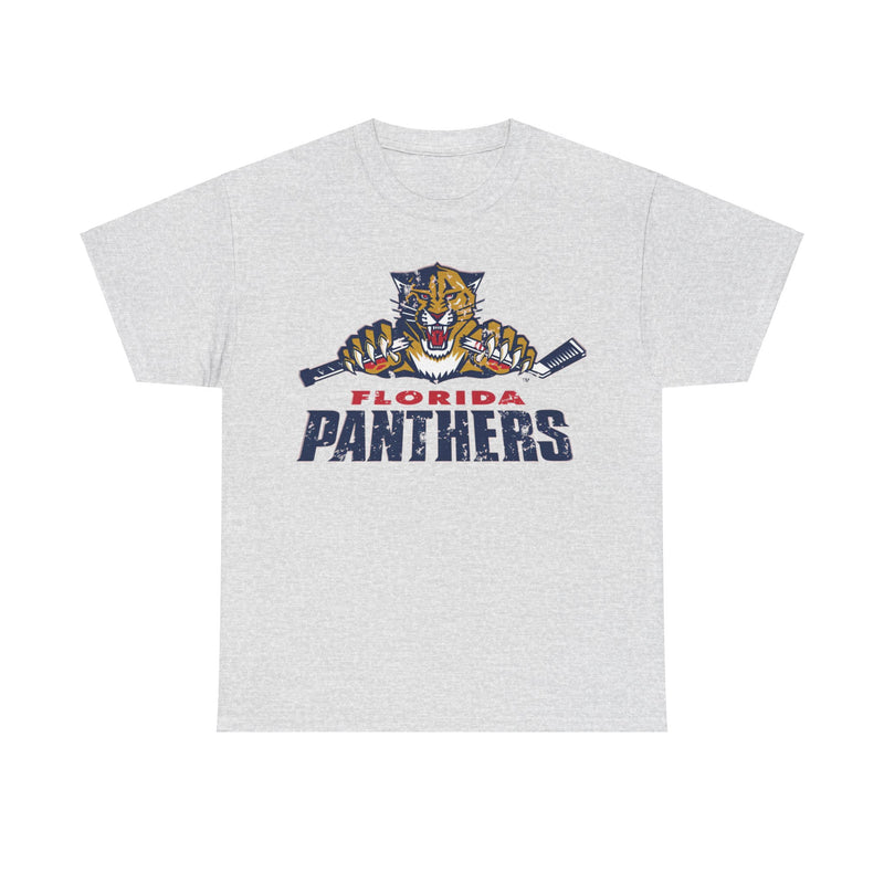 Load image into Gallery viewer, Florida Panthers Blue Logo Ice Hockey T-shirt