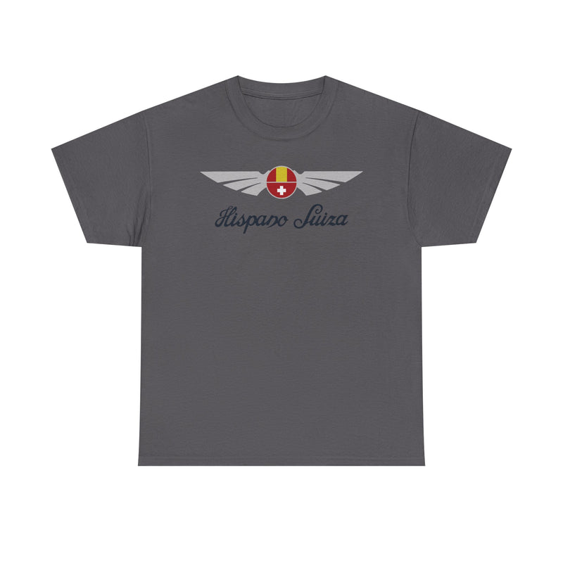 Load image into Gallery viewer, Hispano Suiza Winged Spanish Luxury Car Maker T-shirt