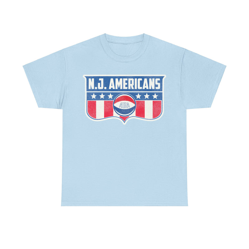 Load image into Gallery viewer, New Jersey Americans Basketball Team USA Flag Nostalgic Retro T-shirt