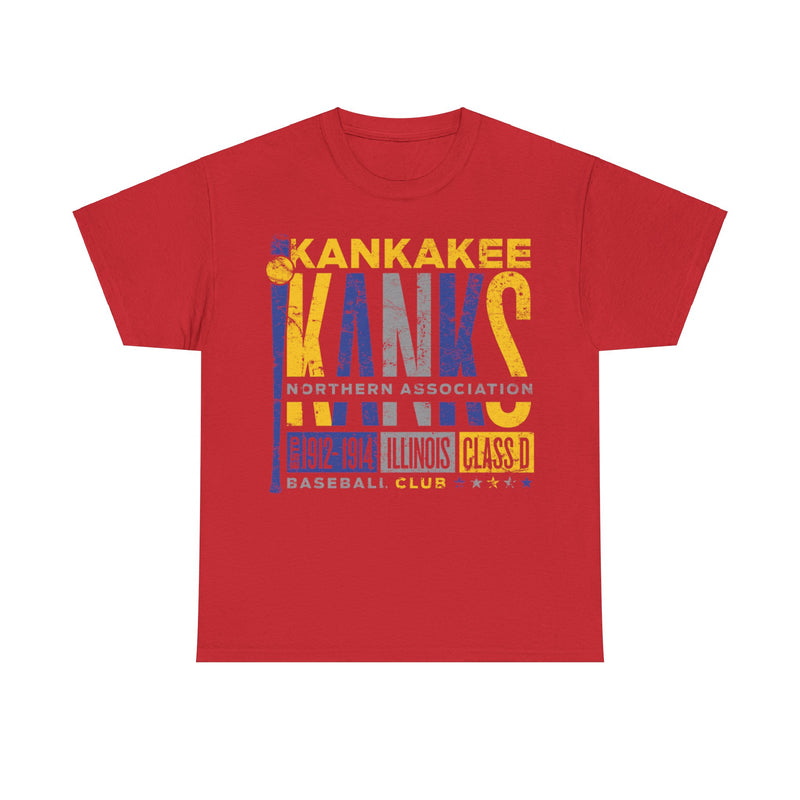 Load image into Gallery viewer, Kankakee Kanks Est 1912 Illinois Baseball T-shirt