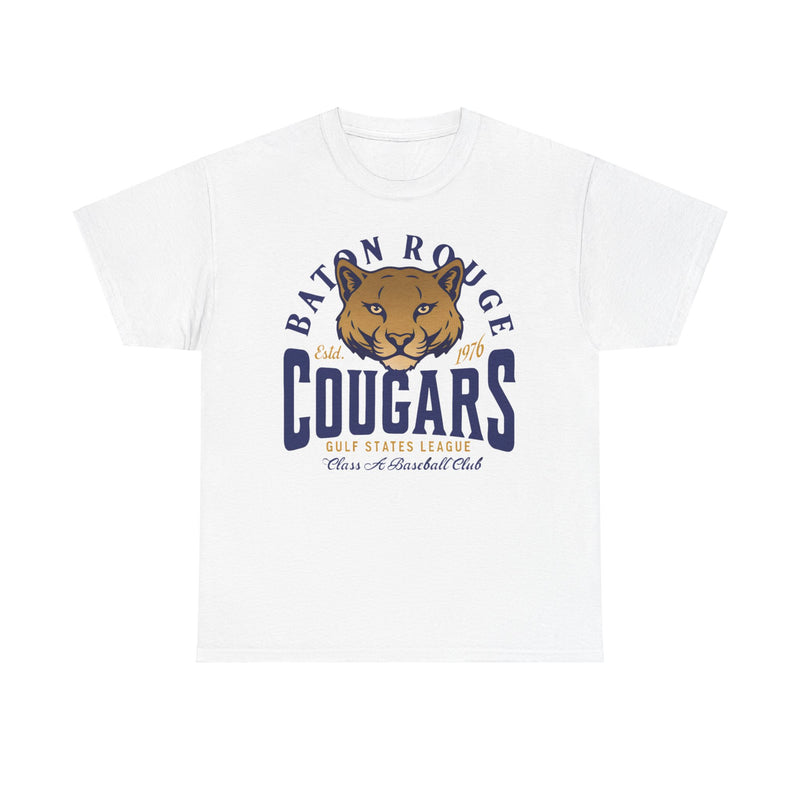 Load image into Gallery viewer, Baton Rouge Cougars Est 1976 Louisiana Baseball Team T-shirt