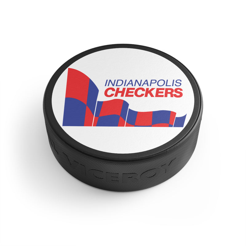 Load image into Gallery viewer, Indianapolis Checkers Central League 1979-1987 Hockey Puck