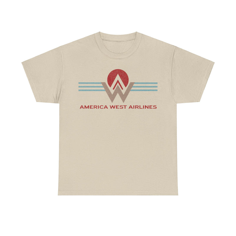 Load image into Gallery viewer, America West Airlines Logo Nostalgic Retro T-shirt