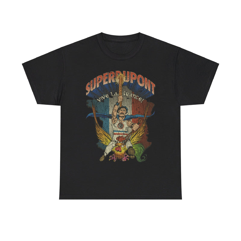 Load image into Gallery viewer, Superdupont 1972 French Comic Strip Super-hero T-shirt