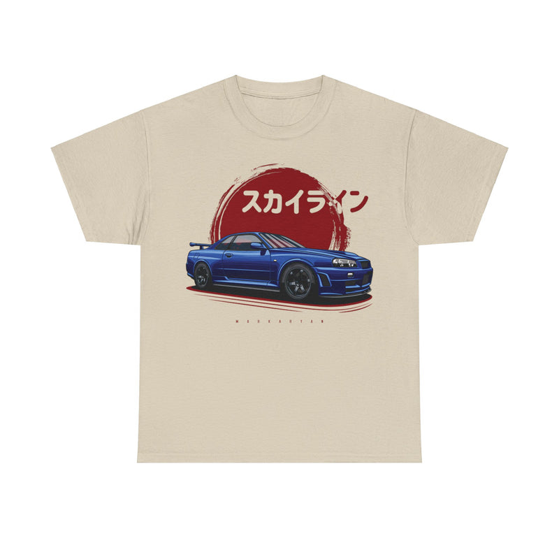 Load image into Gallery viewer, Nissan Skyline R34 GT-R Car T-shirt