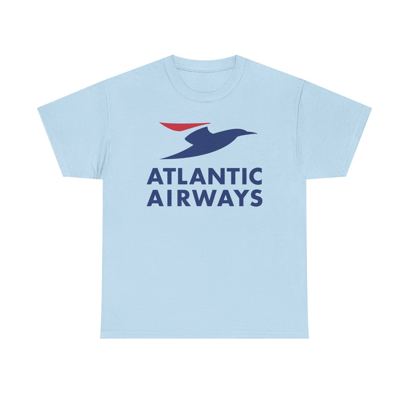 Load image into Gallery viewer, Atlantic Airways Blue Bird Logo North Atlantic Carrier Vintage T-shirt