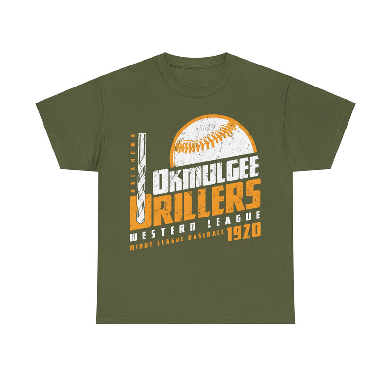 Load image into Gallery viewer, Okmulgee Drillers Est 1920 Oklahoma Baseball T-shirt