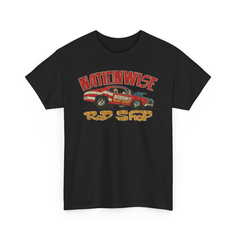 Load image into Gallery viewer, Nationwise Rod Shop 1974 Double Logo Ohio Auto Parts T-shirt