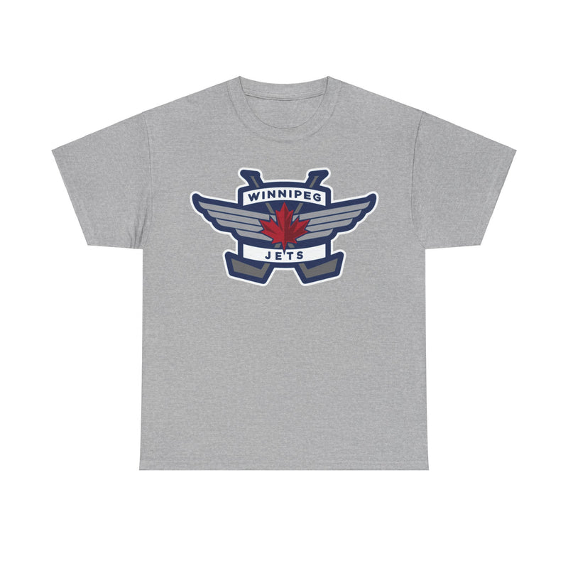 Load image into Gallery viewer, Winnipeg Jets Maple Leaf Logo Hockey Team T-shirt