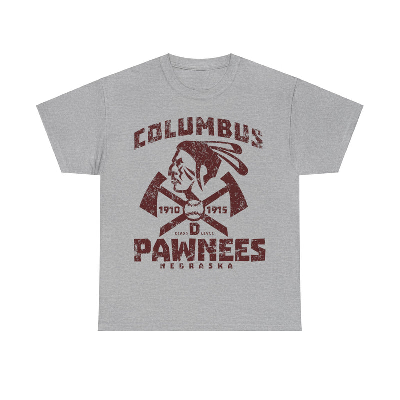 Load image into Gallery viewer, Columbus Pawnees Est 1910 Nebraska Baseball T-shirt