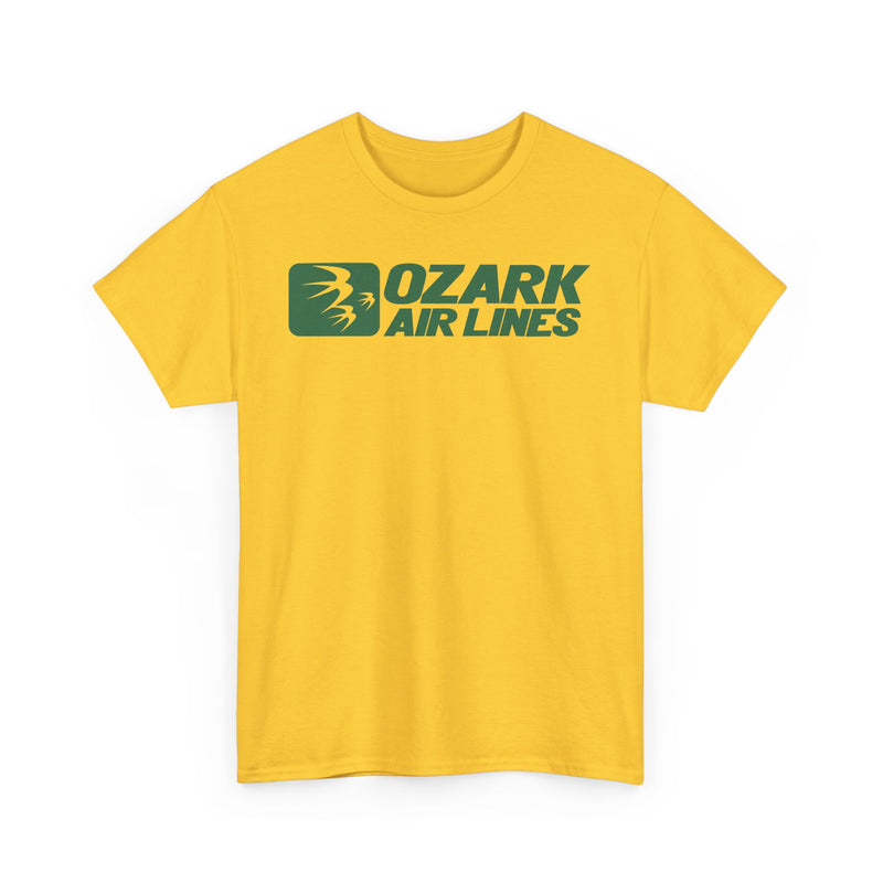 Load image into Gallery viewer, Ozark Airlines Green Logo Regional Aviation Collectible Nostalgia T-shirt