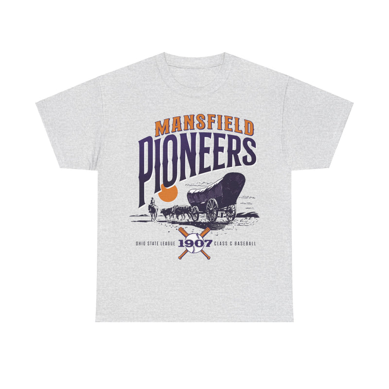 Load image into Gallery viewer, Mansfield Pioneers Est 1907 Ohio Baseball T-shirt
