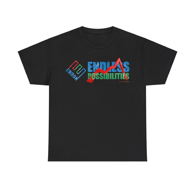 Load image into Gallery viewer, Enron Endless Possibilities Nostalgic Retro Throwback Logo T-shirt
