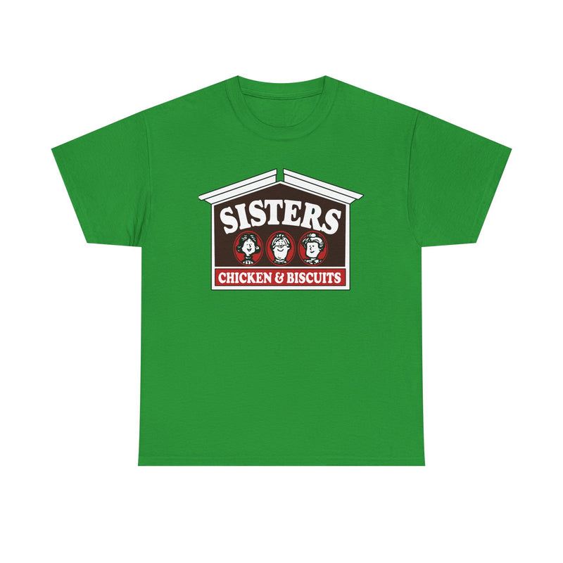 Load image into Gallery viewer, Sisters Chicken & Biscuits T-Shirt - Fast Food Industry Defunct Tee