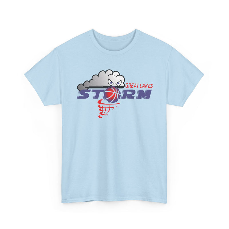 Load image into Gallery viewer, Great Lakes Storm Michigan CBA Basketball 2002-2005 T-shirt