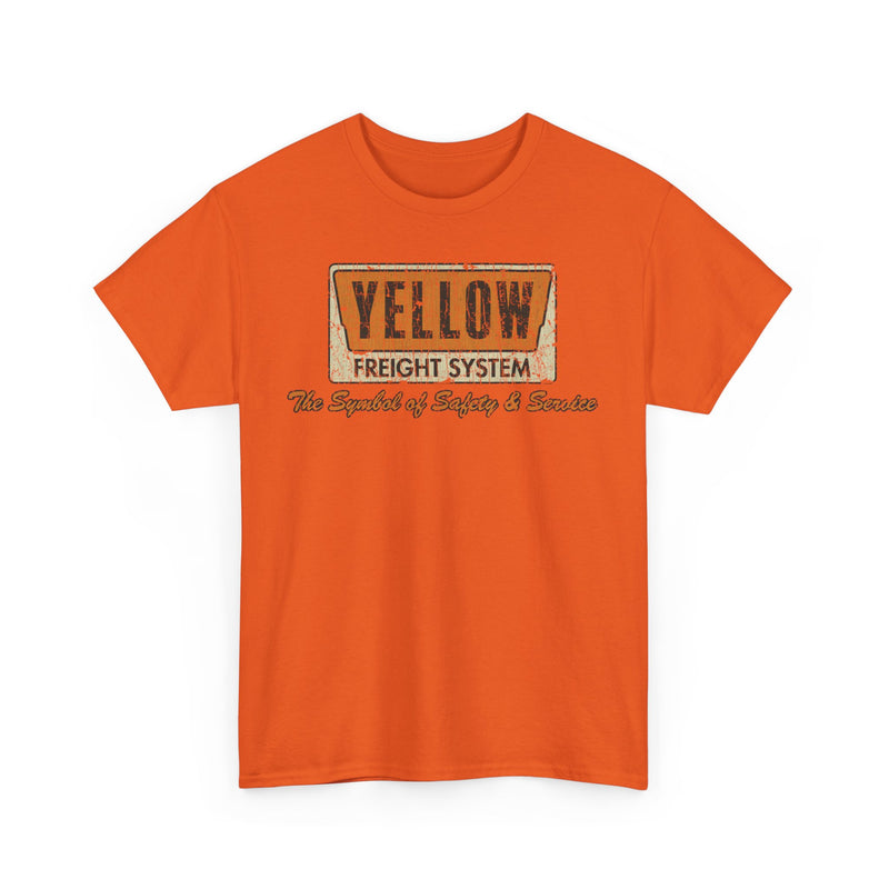 Load image into Gallery viewer, Yellow Freight Symbol of Safety 1968 Kansas Trucking Traffic T-shirt