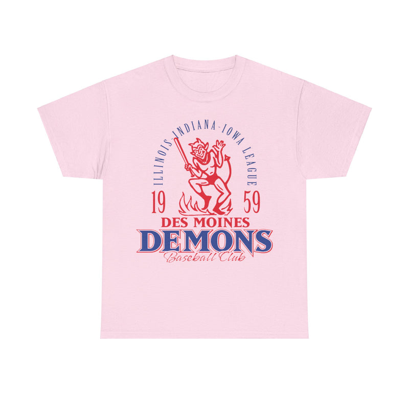 Load image into Gallery viewer, Des Moines Demons Est 1959 Iowa Baseball T-shirt