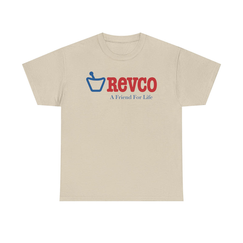 Load image into Gallery viewer, Revco A Friend For Life Defunct Pharmacy Chain T-Shirt