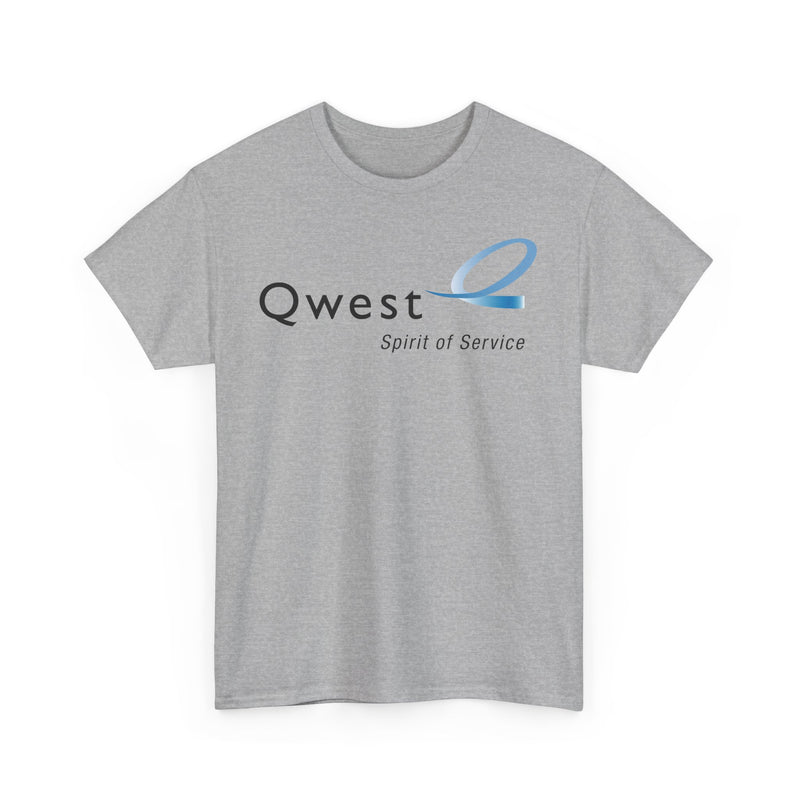 Load image into Gallery viewer, Qwest Spirit of Service Telecommunications Company Logo T-Shirt