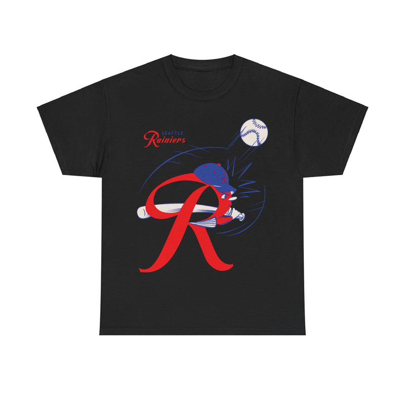 Load image into Gallery viewer, Seattle Rainiers BIG R Nostalgic Retro Baseball Team T-shirt