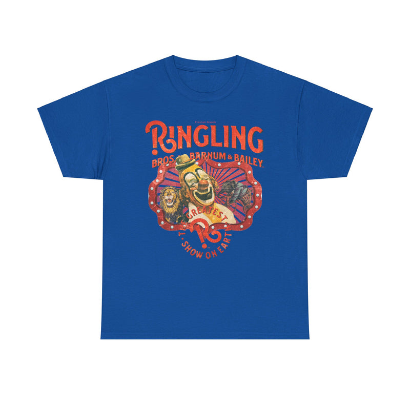 Load image into Gallery viewer, Ringling Brothers Greatest Show on Earth Nostalgic Retro Logo T-shirt