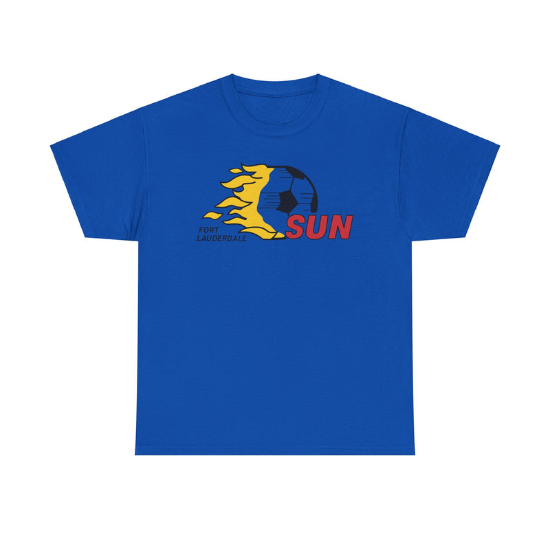 Load image into Gallery viewer, Fort Lauderdale Sun United Soccer League 1984 Logo T-shirt