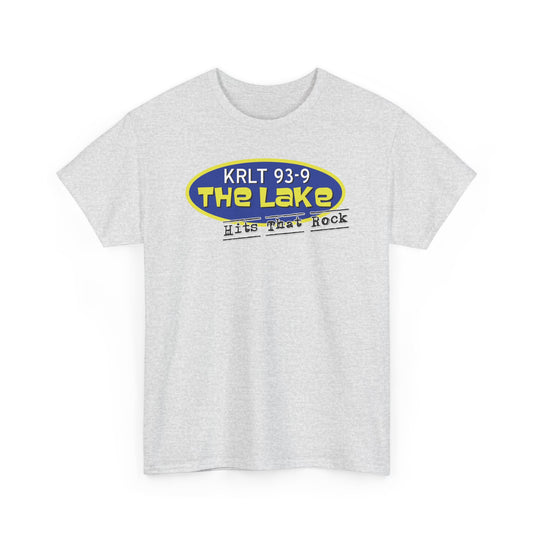 KRLT 93.9 The Lake T-Shirt - Radio Station Logo Tee - Rock Music