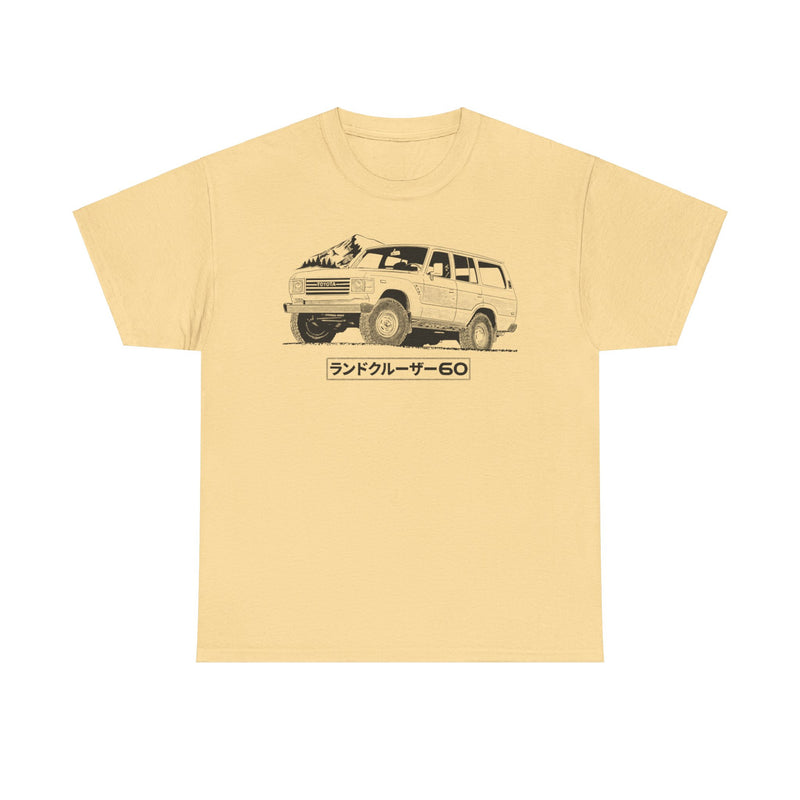 Load image into Gallery viewer, Toyota Land Cruiser 60 Series Japanese Car T-shirt