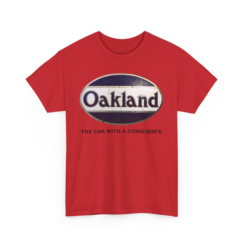 Load image into Gallery viewer, Oakland The Car With A Conscience Pontiac Predecessor T-shirt