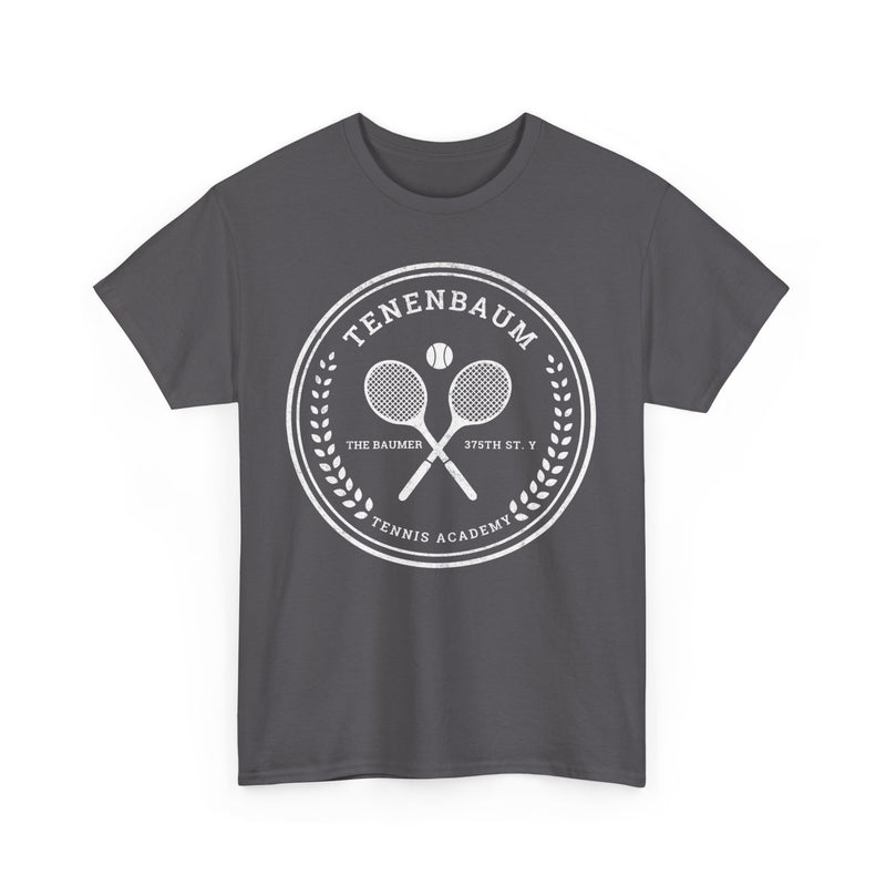 Load image into Gallery viewer, Tenenbaum Tennis Academy - The Tenenbaums Comedy Movie 2001 Racket Logo T-shirt