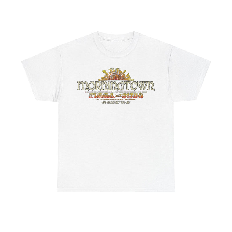 Load image into Gallery viewer, Morningtown Pizza Subs 1969 Restaurant Distressed Print T-shirt