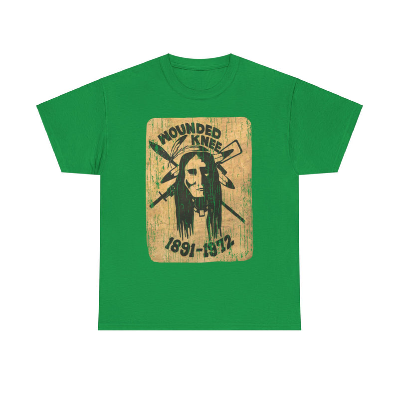 Load image into Gallery viewer, Wounded Knee 1891 - 1972 American Political T-shirt