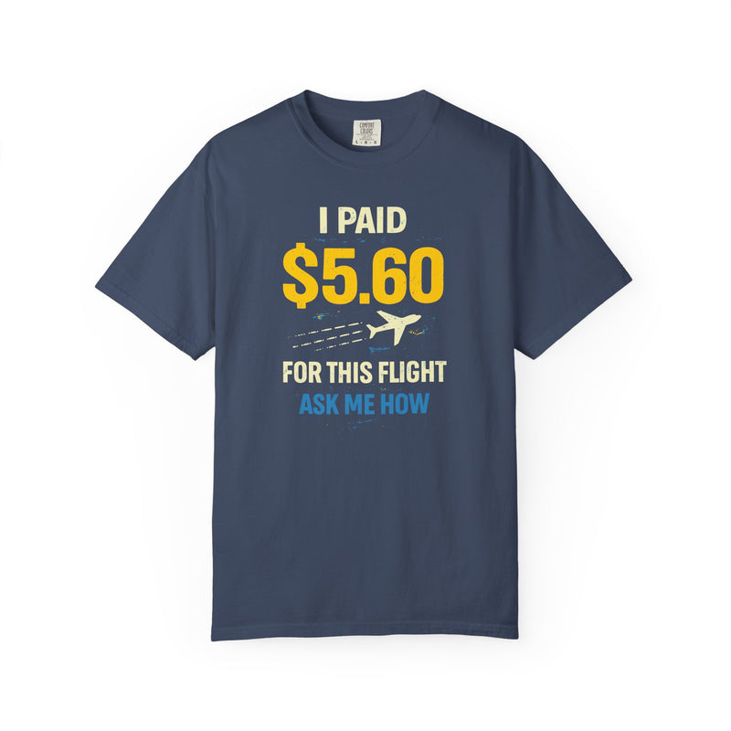 Load image into Gallery viewer, $5.60 Flight Credit Card Points Miles Travel Graphic T-shirt