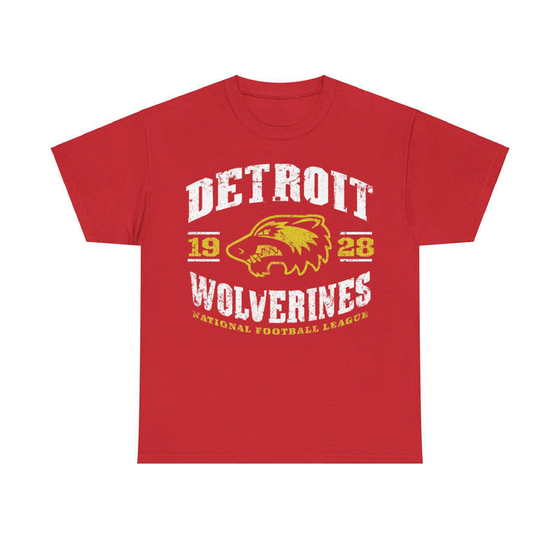 Load image into Gallery viewer, Detroit Wolverines Est 1928 Michigan Football Team T-shirt