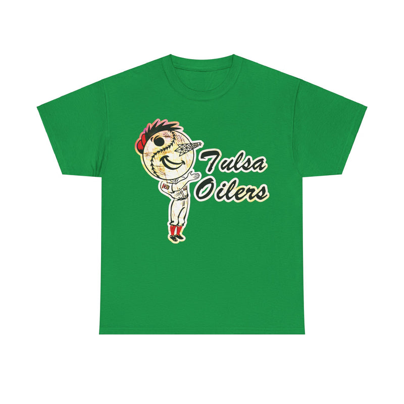 Load image into Gallery viewer, Tulsa Oilers Mascot Logo Oklahoma Baseball T-shirt