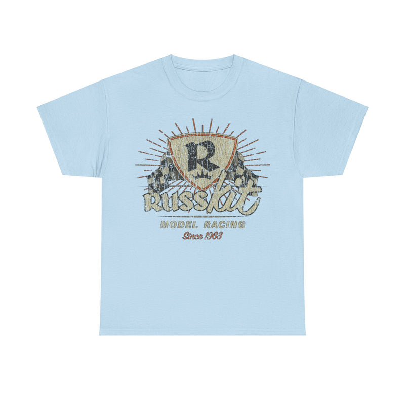 Load image into Gallery viewer, Russkit Model Racing 1963 Distressed Print T-shirt