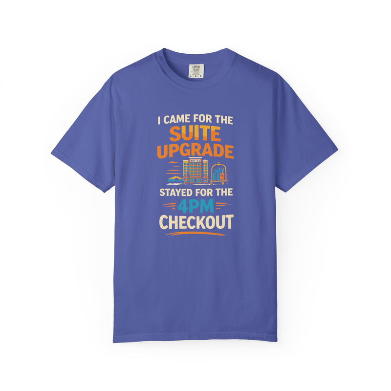 Load image into Gallery viewer, Suite Upgrade Late Checkout Credit Card Points Miles T-shirt