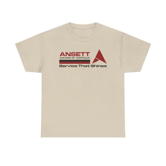 Ansett Airlines of Australia Red Triangle Service That Shines T-shirt