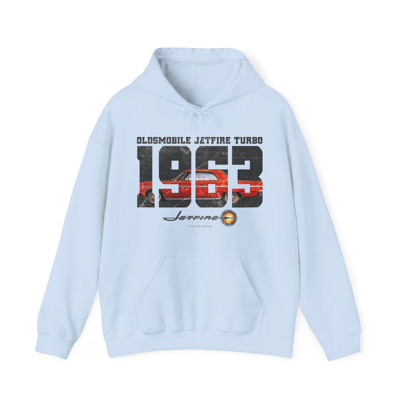 Load image into Gallery viewer, Oldsmobile 1963 Jetfire Turbo Automobile Pullover Hoody
