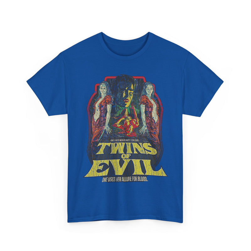 Load image into Gallery viewer, Twins of Evil 1971 Vampire Horror Movie T-shirt