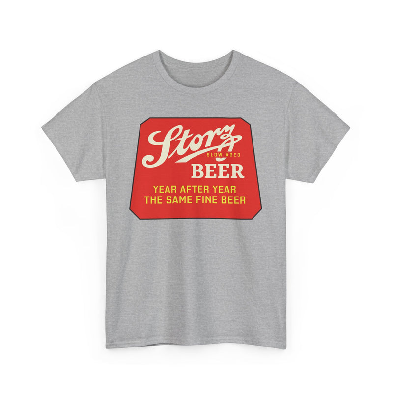 Load image into Gallery viewer, Storz Beer Year After Year Same Fine Beer Slow Aged Logo T-Shirt
