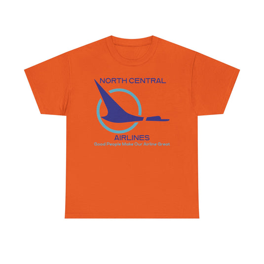 North Central Airlines Blue Goose Vintage American Carrier Retro T-shirt
