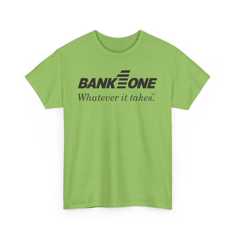 Load image into Gallery viewer, Bank One Whatever It Takes Banking Logo Ohio T-Shirt
