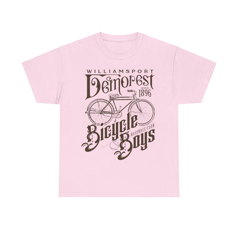 Load image into Gallery viewer, Williamsport Demorest Bicycle Boys Pennsylvania Baseball T-shirt