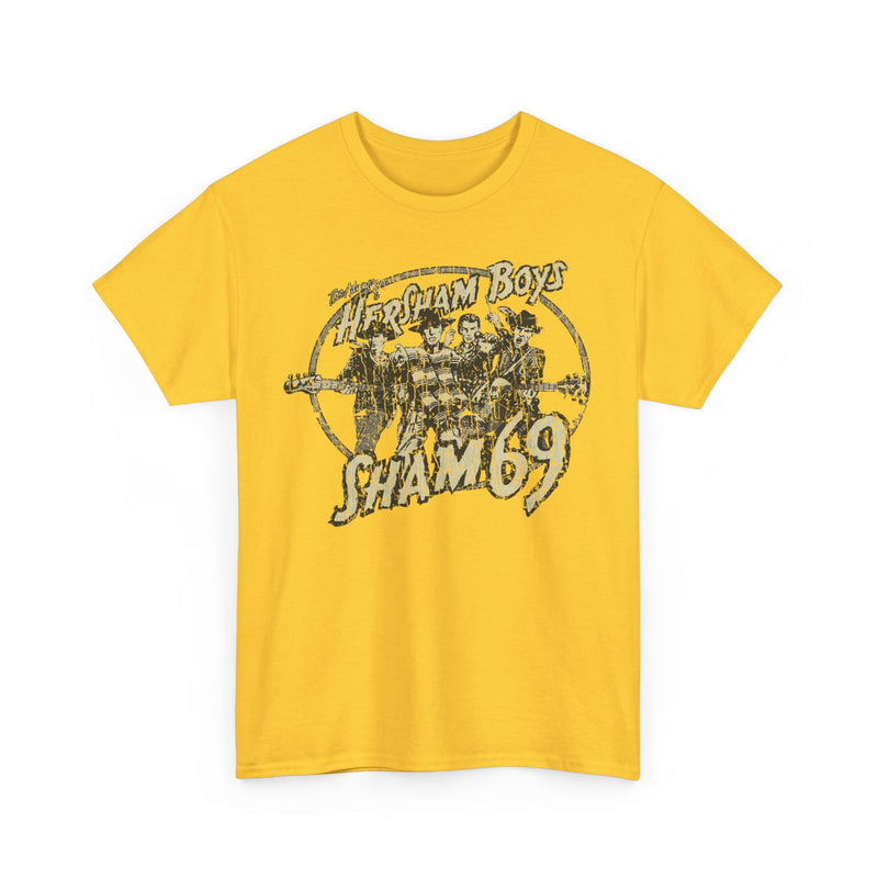 Load image into Gallery viewer, The Adventures of Hersham Boys 1979 Sham 69 England Punk Rock Band T-shirt