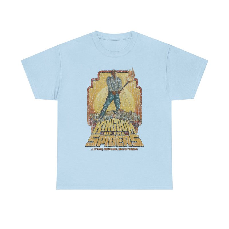 Load image into Gallery viewer, Kingdom of the Spiders 1977 William Shatner Movie T-shirt