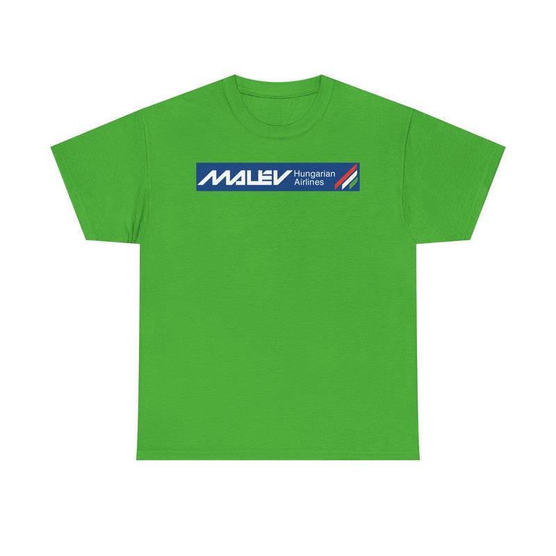 Load image into Gallery viewer, Malev Hungarian Airlines Vintage European Flag Carrier Aviation T-shirt