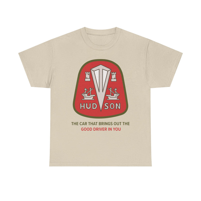 Load image into Gallery viewer, Hudson The Car That Brings Out Good Driver In You T-shirt