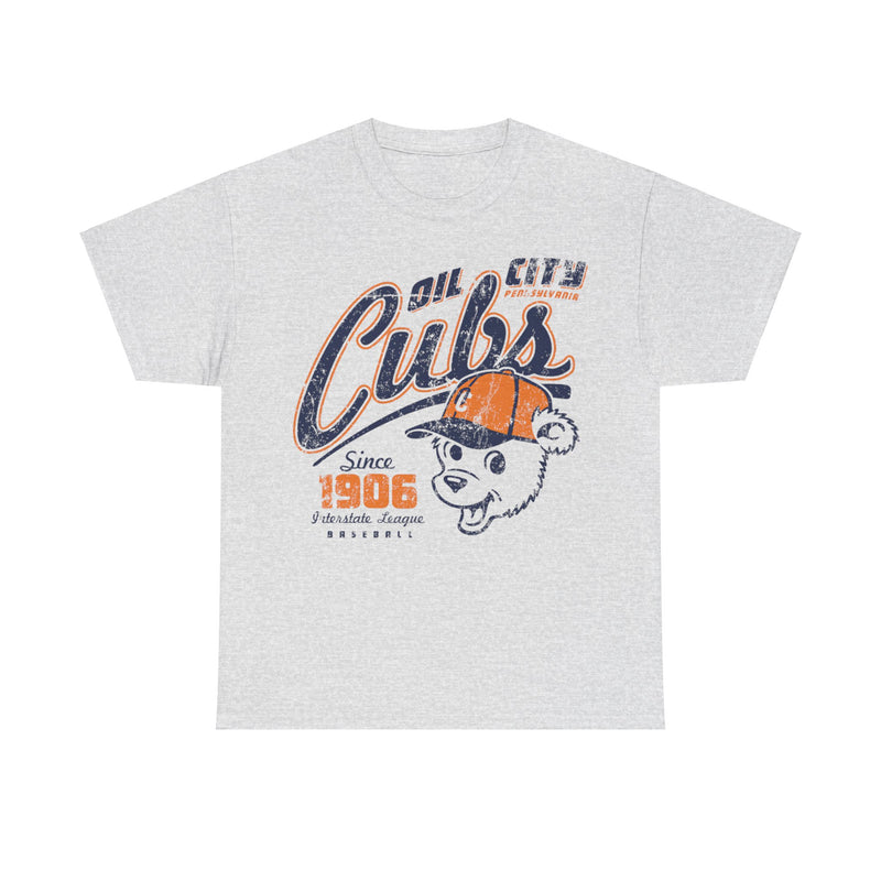 Load image into Gallery viewer, Oil City Cubs Est 1906 Pennsylvania Baseball T-shirt