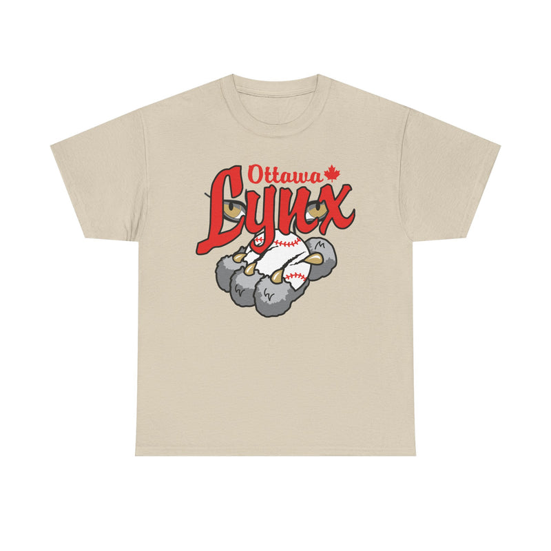 Load image into Gallery viewer, Ottawa Lynx Canada 1993-2007 International League Baseball T-shirt